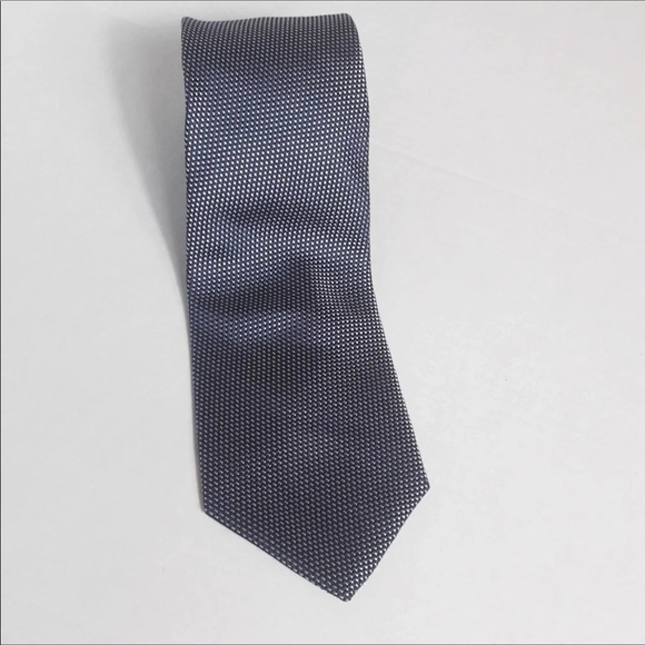 Michael Kors 100% Silk Neck Tie Polka Dots Mens MK - Picture 1 of 6